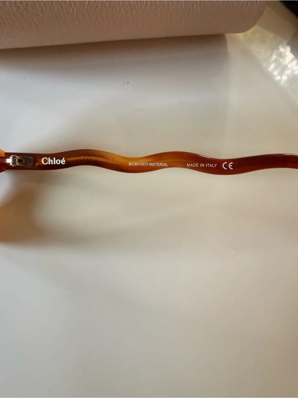 Chloé Amber Tortoiseshell Square Sunglasses
